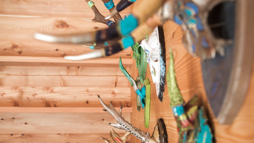 Krickerl Appartement - Wanddeko in Ferienappartement