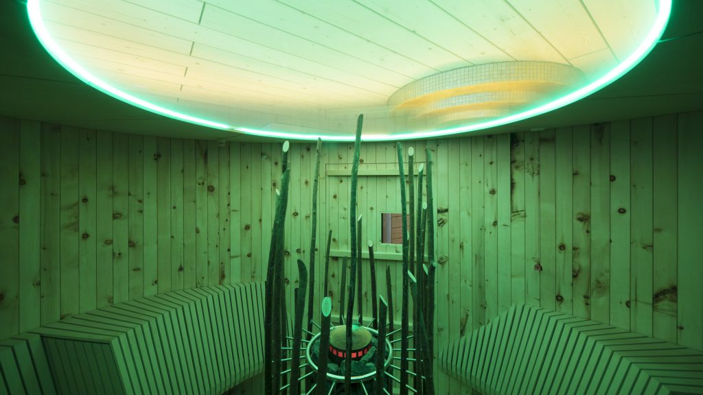 Entspannung in der Sauna - Investment-Wohnungen in Kühtai